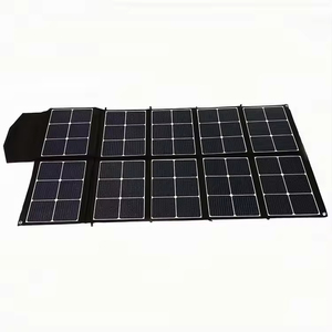 Panel Solar Plegable de 200W Tipo N ETFE, Resistente al Agua, para Emergencias al Aire Libre, Suministro de Energía Fotovoltaica Portátil, Precio Directo de Fábrica, Negro, 21% de Eficiencia - Product Image 5