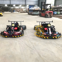 Karts à pédales à essence 4 temps pour parcs d'attractions, équipement d'activités de plein air haute durabilité