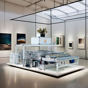 LV-QX-2500 neuer Zustand Automatische Glas wasch-und Trocknungs maschine Windmesser-System-Kern-SPS-Motor pumpe für Glasfabriken - Product Image 3