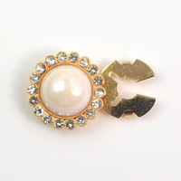 Boutons décoratifs en cristal RYL, boutons à clip détachables, boutons de couture pour chemises, manteaux, boutons décoratifs pour DIY, chemisiers, vêtements pour femmes