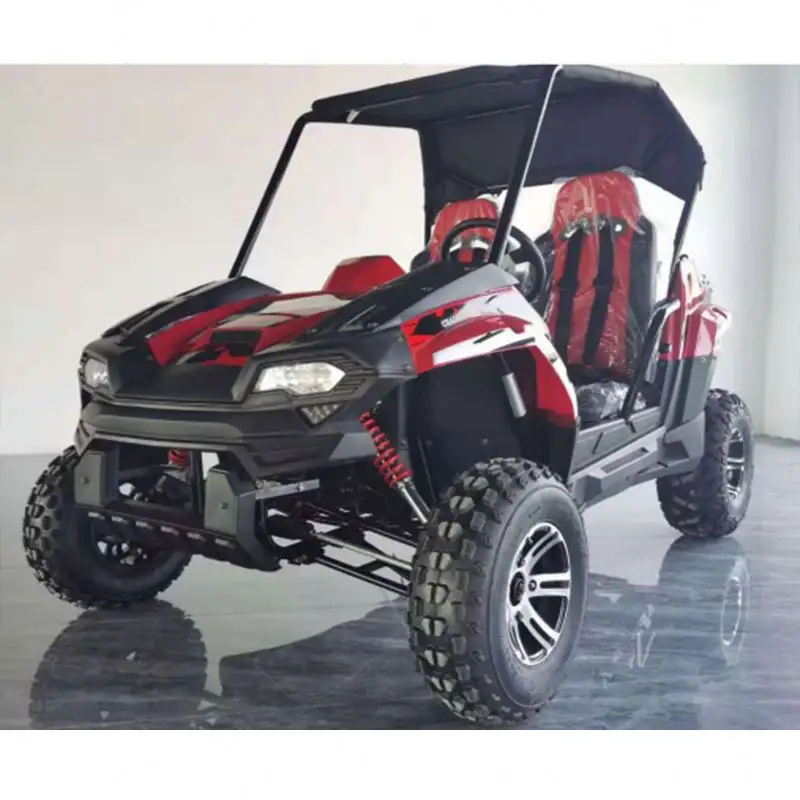 Cheap side by side for adults electric start quad bike 400cc UTV