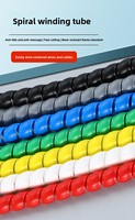 Chine Fournisseur CE approuvé 32mm Spiral Wrapping PE/PP Cable Tidy Kit Factory Price Cable Sleeves
