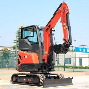 Mini Excavadora con Motor Kubota en Oferta, 3.5 Toneladas, Euro 5, CE, EPA, Mini Excavadora Agrícola de 1 y 2 Toneladas, Mini Bagger, Micro Excavadora - Product Image 2