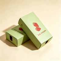 Boîte en carton alimentaire en gros pour emballage de crème glacée, bâtonnets glacés, plateaux et desserts – Personnalisable