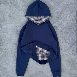 Sudaderas con Capucha Reversibles para Hombre, 100% Algodón, Bordadas, de Doble Capa, Ecológicas, de Alta Calidad, Personalizadas, Compra al por Mayor - Product Image 2
