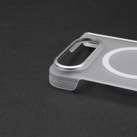 Étui magnétique JOYPORODO B352 pour téléphone, coque arrière mate effet PC, compatible avec la recharge sans fil pour iPhone Duo et la série Samsung