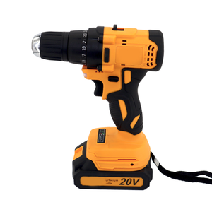 Ensemble de perceuse sans fil à batterie lithium-ion 21V outil à main pour tournevis électrique pour projets d'amélioration de l'habitat - Product Image 2