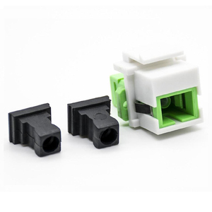 Chất Lượng Cao LC <span class=keywords><strong>SC</strong></span> <span class=keywords><strong>Multimode</strong></span> <span class=keywords><strong>Duplex</strong></span> Fiber Optic Keystone Jacket Coupler Adapter - Product Image 2