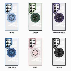 เหมาะสำหรับ iPhone 17และสำหรับ Samsung S24 Ultra /Z Flip 7เคสโทรศัพท์แม่เหล็ก360 ° ทนทานต่อการตกหล่นพร้อมขาตั้ง - Product Image 4