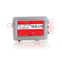 Imprimante à jet d'encre électrique portable industrielle pour l'impression de la date et de codes QR, mini sans fil avec surveillance à distance