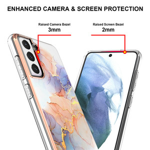 Europa y América lujo mármol mujeres diseños funda de teléfono para <span class=keywords><strong>Samsung</strong></span> S24 S23 S22 <span class=keywords><strong>Ultra</strong></span> S21 A12 A71 <span class=keywords><strong>A22</strong></span> <span class=keywords><strong>5G</strong></span> 4G A02S IMD cubierta - Product Image 3