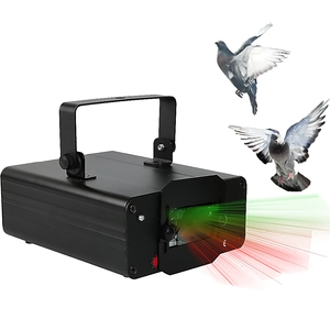 Dissuasore Laser Industriale per Uccelli con Telecomando RF e Timer, Dispositivo Scaccia Uccelli 120 °   Rotazione per Officina - Product Image 1