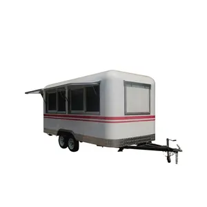 JX-FS480R 16 ft food trailer with trade assurance for hot dog coffee hamburg USA AU standard quality food truck customizable