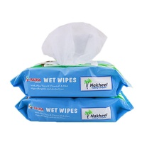 Lingettes pour bébé en matériau spunlace, hypoallergéniques, à base d'eau, écologiques, antibactériennes, extra douces, jetables dans les toilettes, élégantes, pour la maison