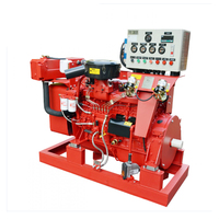 Système de pompe incendie EDJ conforme à la norme NFPA20, ensemble de pompe électrique diesel jockey sur châssis pour système d'extinction d'incendie par sprinklers en acier inoxydable