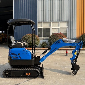 2-Tonnen-Minibagger mit Kubota-Motor, Hydraulischer Pilotsteuerung, 1,5-Tonnen-Minibagger mit Schwenkausleger für Landwirtschaft, Garten und Bauarbeiten - Product Image 4