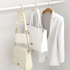 New Handbag Storage Purse Hanging Rack Holder Storage Organizer Hooks Home Organizer Rotation Closet Organizer <b>Hanger</b> - Product Image 6