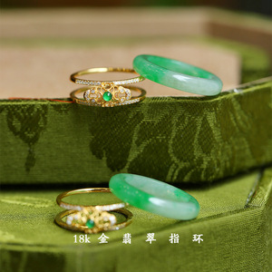 Anelli <span class=keywords><strong>di</strong></span> <span class=keywords><strong>giada</strong></span> naturale placcati in oro da donna da uomo con <span class=keywords><strong>anello</strong></span> <span class=keywords><strong>di</strong></span> <span class=keywords><strong>giada</strong></span> gioielli in <span class=keywords><strong>giada</strong></span> bianca coppia anelli per regali - Product Image 3