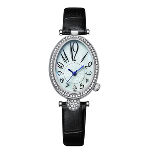 Reloj <span class=keywords><strong>de</strong></span> Pulsera <span class=keywords><strong>de</strong></span> Cuero con Cristales, Reloj <span class=keywords><strong>de</strong></span> Cuarzo Popular, el Mejor Reloj <span class=keywords><strong>de</strong></span> Joyería - Product Image 3