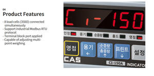 Indicador Industrial CI-150A, OPCIÓN 1: I/0: A, SALIDA: 0~10V, OPCIÓN 2: RS485, Certificado y Auténtico - Product Image 4