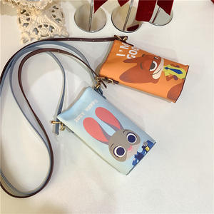 Sac Seau Cartoon Créatif Tendance pour Enfants, Sac Bandoulière en PU, Mignon Sac <span class=keywords><strong>de</strong></span> Téléphone Anime, Sac à l'Épaule Unique - Product Image 1