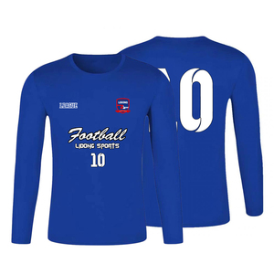 เสื้อโปโลสำหรับผู้ชายและผู้หญิงเสื้อผ้าทำงานแห้งเร็วผ้าถักสำหรับฤดูใบไม้ผลิและฤดูใบไม้ร่วง - Product Image 1