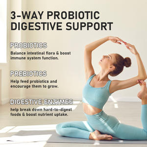 Cápsulas de Enzimas y Probióticos en Oferta, Promueven la Salud Inmunológica y Digestiva, Cápsulas con Mezcla Probiótica Digestiva para Adultos - Product Image 4