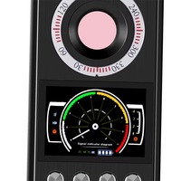 Détecteur de caméra cachée ultra sensible K68 Balayeuse de signal RF multifréquence pour la protection de la vie privée du bureau de voyage de l'hôtel