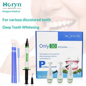 Kit Professionale per Sbiancamento Dentale con Luce LED, Gel Senza Perossido Compatibile, Trattamento di 30 Minuti, Risultati Visibili - HONRY CL02 - Product Image 3