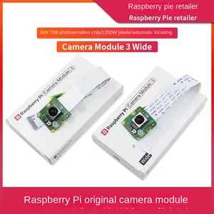 Raspberry Pi 12 Million Camera Module 3 Wide Angle Hdr Autofocus Camera New