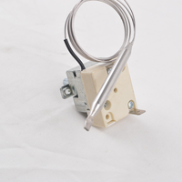 WHG 16A Thermostat de température réglable Theromost capillaire avec tube de détection en acier inoxydable pièces d'appareils ménagers UL