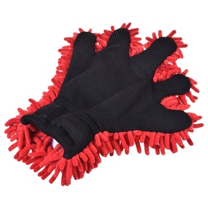 Panno per la pulizia in microfibra Super morbido senza graffi e senza graffio guanti da guanto per autolavaggio a cinque dita - Product Image 5