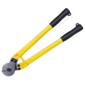 High Efficiency Durable Heavy Duty 14" 18" 24" Stainless Steel Wire Rope Cutter Hardened Cable Cutter