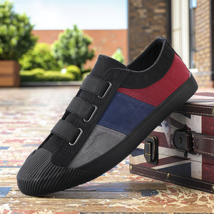 Chaussures décontractées tendance coréennes pour hommes 2025 – Baskets respirantes en toile <span class=keywords><strong>à</strong></span> enfiler – Chaussures paresseuses pour hommes - Product Image 3