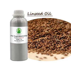 Manufacturer high quality organic flaxseed oil 100% pure flaxseed linseed oil