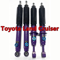 Hochwertiger 6-fach Einstellbarer Stickstoff-Gas-Stoßdämpfer 4X4 Offroad-Höherlegungskit für Toyota Land Cruiser LC80
