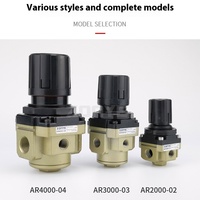   Nouvelle Vanne de Régulation et de Réduction de Pression Pneumatique en Métal pour Composants de Traitement d'Air Modèle AR2000-02/01/AR3000-03/04
