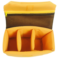 Insert de sac pour appareil photo à objectif personnalisé de haute qualité avec fermeture éclair, portable et léger, pour équipement numérique et sacs photo – Vente en gros