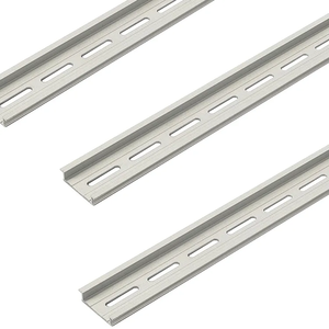 Chaer Tủ Bảng điều chỉnh nhôm hoặc thép TH35-7.5 <span class=keywords><strong>C45</strong></span> nhôm gắn rãnh cho MCB bao vây DIN đường sắt - Product Image 1