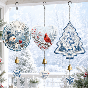 <span class=keywords><strong>Carillon</strong></span> éolien <span class=keywords><strong>en</strong></span> fer forgé personnalisé avec motif d'arbre, cloche suspendue contemporaine, décoration multifonctionnelle pour extérieur/intérieur, fait main - Product Image 5