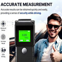 Alcootest portable numérique avec capteur semi-conducteur pour la sécurité routière