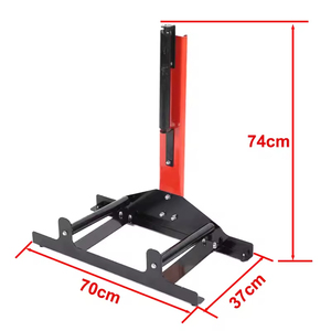 Stand Detailing Roda, Roller Detailing Velg, Stand Pembersih Ban Heavy Duty untuk Perbaikan Roda, <span class=keywords><strong>Display</strong></span> Hub Roda - Product Image 2