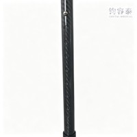 GENTAI MEDICAL Canne à quatre branches en fibre de carbone, hauteur réglable, poignée ergonomique Derby, sangle de poignet – Aide à la marche légère pour personnes âgées