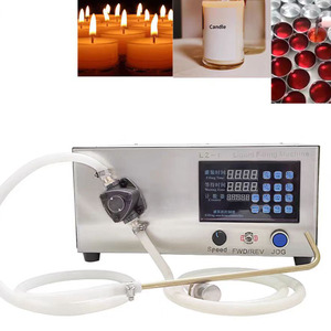 Semi Auto escritorio parafina/soja/abeja/pelo/pulido cera verter y equipo de llenado máquinas para hacer velas - Product Image 5