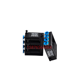 Vanne solénoïde de distribution d'air V-2000-4-QS-6-SA, port 1/4 po, 24 V CC, pour le contrôle des fluides à température normale - Product Image 1