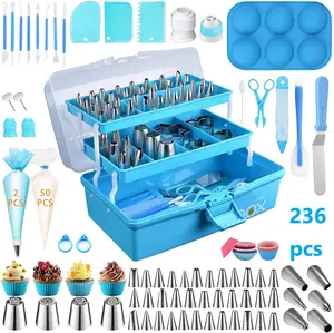 Cake Decorating Supplies 114pcs Cake Tools Set With Springform Pans Cake Leveler Turntable Stan Tools Supplies