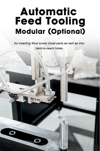 80kn tự động thủy lực khí nén vít Fastener chèn đinh tán tán máy cho tấm kim loại clinching - Product Image 2