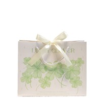 Sacs cadeaux de luxe recyclables en carton avec poignées longues, impression de logo personnalisée (gaufrage/débossage) pour vêtements et cosmétiques