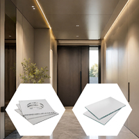 Panneau en nid d'abeille en aluminium sur mesure |   Panneau composite résistant aux UV |   Revêtement mural extérieur