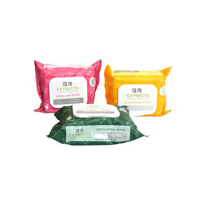 Lingettes humides démaquillantes à l'<span class=keywords><strong>eau</strong></span>, emballage personnalisé de haute qualité, nettoyage du visage, tissu humide avec couvercle - Product Image 4